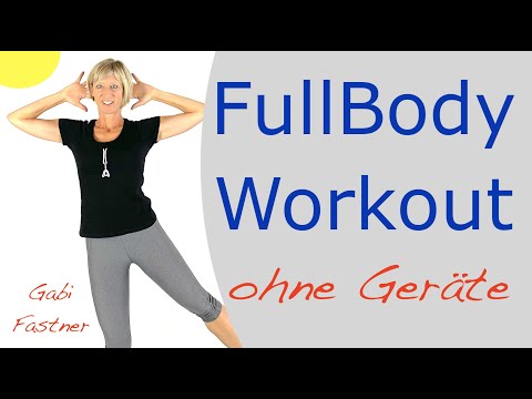 🌐 40 min. Ganzkörper-Training | ohne Geräte für Fortgeschrittene