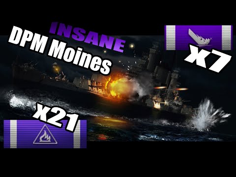 Insane Des Moines INTENSE Game - World of Warships