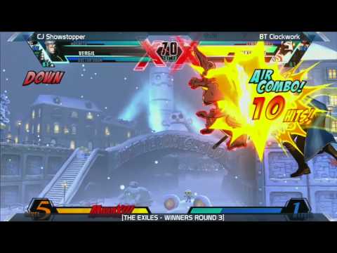 UMVC3: BT Clockwork vs CJ Showstopper - The Exiles