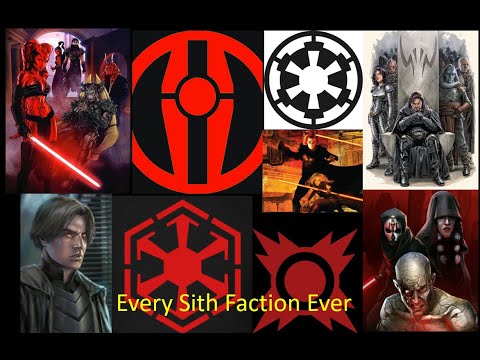 Every Sith faction in Star Wars