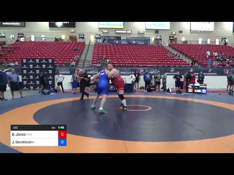 130 Lbs Rr Rnd 3 - Brian Jones, Santa Monica Bay Wrestling Club Vs James Gerstbrein, Illinois 3376