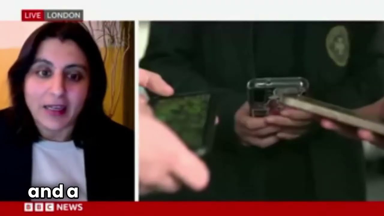 Avnee Morjaria on BBC News discussing the mobile phone ban