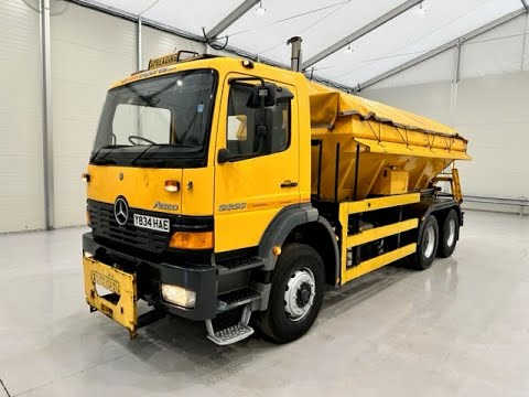 Y834 HAE - Mercedes Atego 2628 6x4 Gritter | Law Truck Centre UK