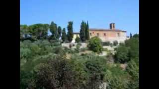 preview picture of video 'A walk with Juliet at Colle di Val d'Elsa (SI) Tuscany Italy / Summer 2013'