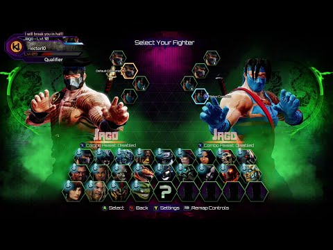 Killer Instinct - Season 3 - Character select screen animations