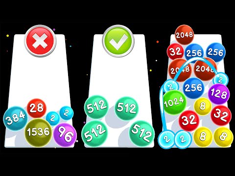 2048 Balls 3D DAPALAB - Gameplay Walkthrough