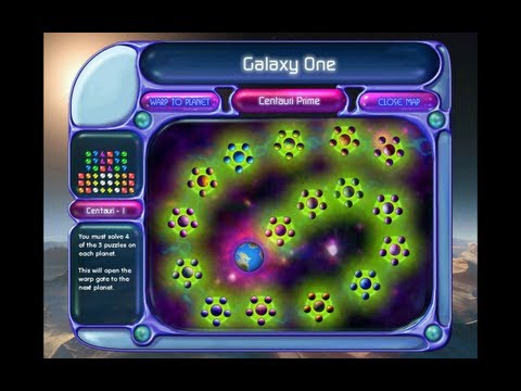 [L] Bejeweled 2 Deluxe (PC) - Puzzle Mode Full Longplay [720p60]
