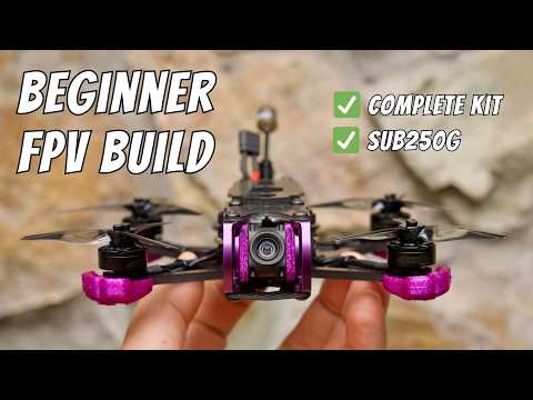 FPV Drone Build for Beginners: Joshua Bardwell QAV-S 2 Sub250g kit