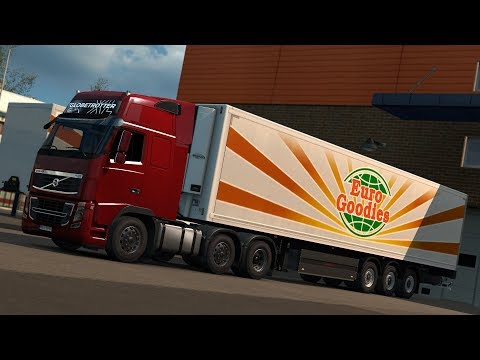 ETS 2 1.34 - ProMods 2.40 - Volvo FH16 - Trip: Szczecin - Hamburg