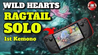 Wild Hearts on Steam Deck Part 2  - First Kemono Ragtail solo Battle