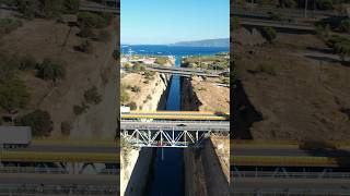 The Corinth Canal - Διώρυγα της Κορίνθου #greece #corinth #canal #drone #dji