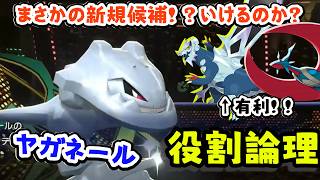 【役割論理】アイアンテールが最も似合う漢。ヤガネールがまさかの候補入り！？試す以外ありえないｗｗｗ　ヤケモンチャンピオンズ#29【ポケモンチャンピオンズ】