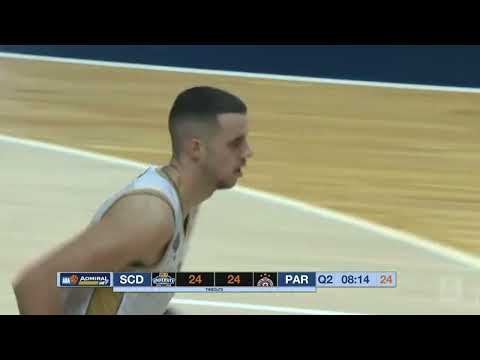 AdmiralBet ABA League 2021/22 highlights, Round 16: SC Derby - Partizan NIS (15.1.2022)