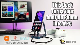 This Dock Turns Your Android Phone Into A PC! Beelink Expand X Review