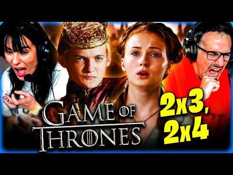 GAME OF THRONES Season 2 Episodes 3 & 4 REACTION!! New Kings & Shifting Loyalties