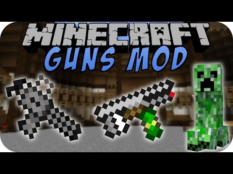 EPIC Minecraft GUN MOD Part 2 - MUST WATCH!
