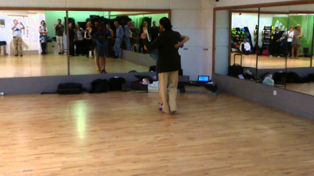 Alexandra Wood and Guillermo Torrens teaching milonga: 13/5/15