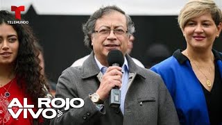 Elecciones en Colombia: Gustavo Petro habla a sus seguidores tras victoria electoral | Al Rojo Vivo