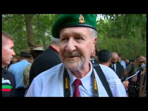 Battle of Long Tan ANZAC Day Service Vietnam 25 April 2011