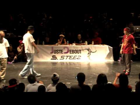 JUSTE DEBOUT 2012 【POP SIDE FINAL】BOOGSTEEZ vs フォーマーアクション