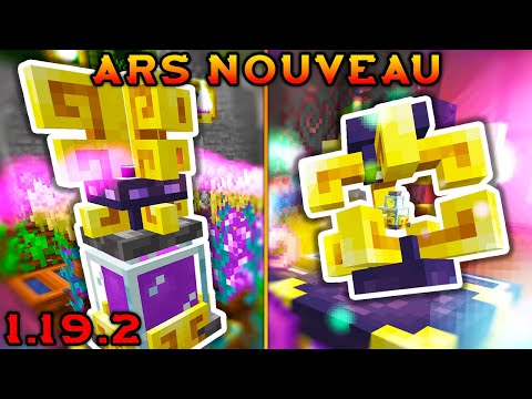 Source & Magic Crafting! - Ars Nouveau! 1.19.2+ | Minecraft Mod Showcase