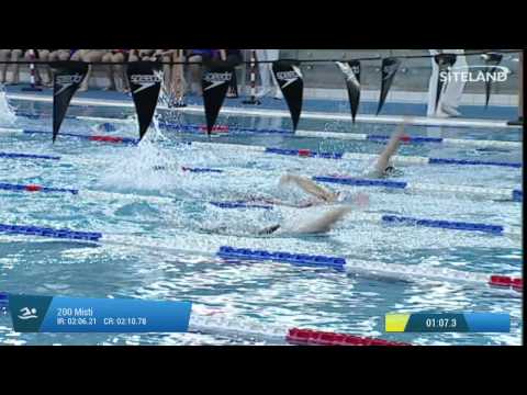 Eliminatorie 4 dei 200 Misti  Assoluti Femmine Agonisti - 18 Memorial  Chiara Giavi