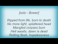 Abscess - An Asylum Below Lyrics