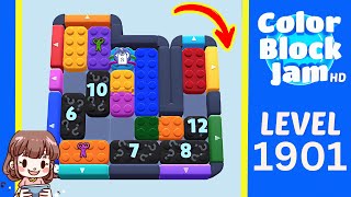 Solution du Niveau 1901 de Color Block Jam