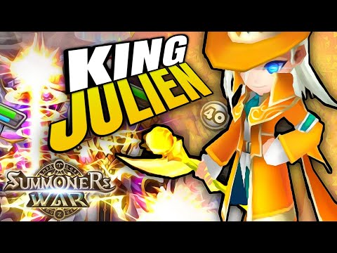 KING JULIEN Electrifies his Enemies (Funny Stuns) - Summoners War