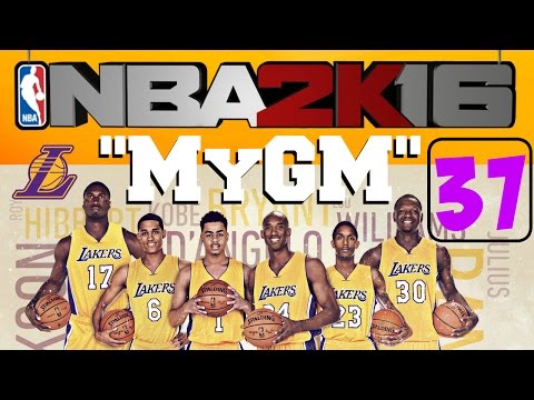 NBA2K16 PC "MyGM" [Game 37/82] - Lakers at Kings - We Almost... || 720/60fps HD