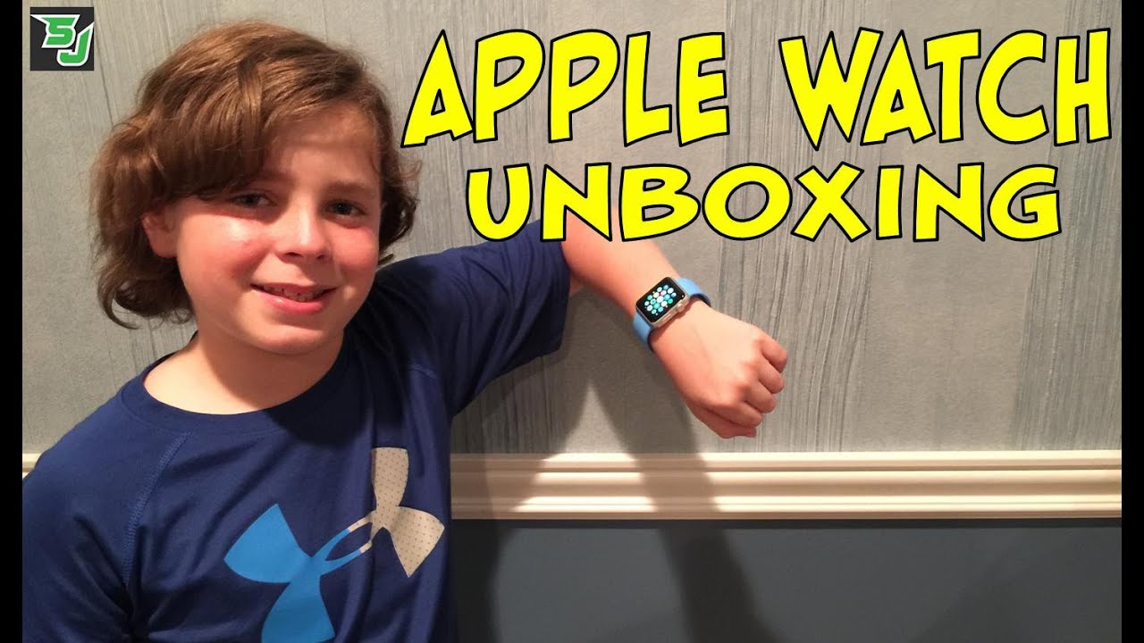 Review: Apple Watch Sport 38mm Unboxing & Review by 10 Year Old Julian