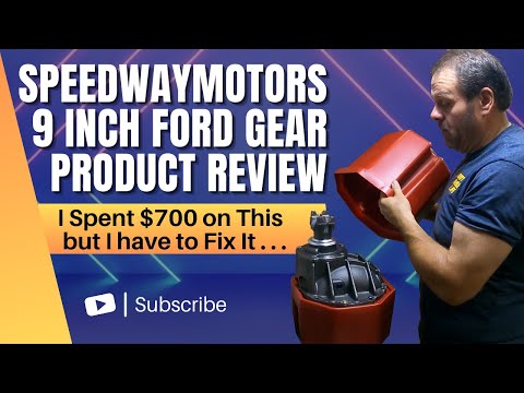 9 inch Ford Gear, I bought a Speedway Motors gear but I had to Fix it before I could trust it!