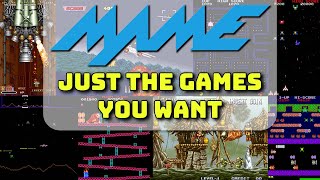 Custom Mame Romsets - Just the games you want without the rest