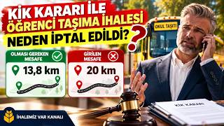Yaklaşık Maliyette 6,2 KM Hata! İhalenin Bir Kısmı İptal Edildi | KİK Kararı