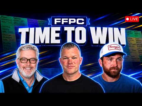 Thumbnail for LIVE Fantasy Football Draft: FFPC Main Event w/S. Barrett & M. Schopp ($2,200 Entry)