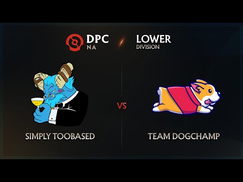 TOOBASED vs DogChamp Game 2 - DPC NA League: Lower Division w/ rkryptic & neph