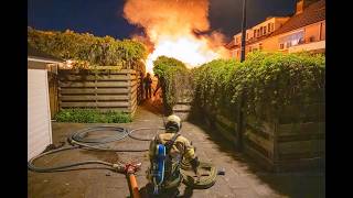 Pyromaan actief in Wilnis, 4 autobranden en tuinhuis in brand