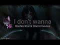 Hoshie Star Horrormovies I Don T Wanna Lyrics