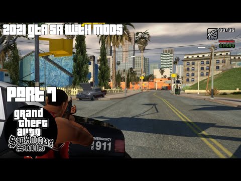 🎮 Remastered GTA San Andreas | Mods 2021 | Part 7 | 2K 21:9 UW-QHD | Gameplay