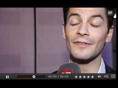 Stéphane Lambiel spricht über seine Zukunftspläne (at Art On Ice 2012) ( glanz & gloria)