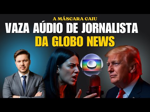 SERIOUS! Leaked audio of Globo News journalist attacking Trump.