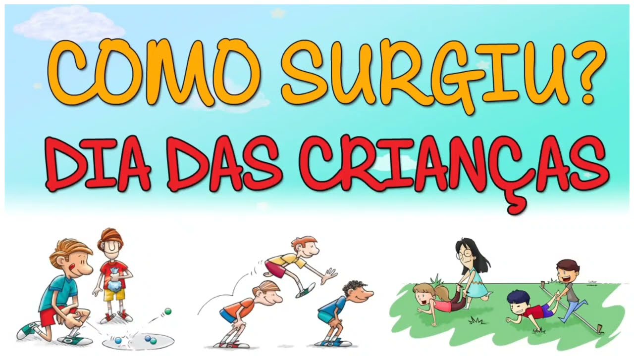 ORIGEM DO DIA DAS CRIANÇAS