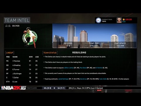 NBA 2K16 MyGM/MyLEAGUE - New Offseason, Staff Carousel, Summer League & More!