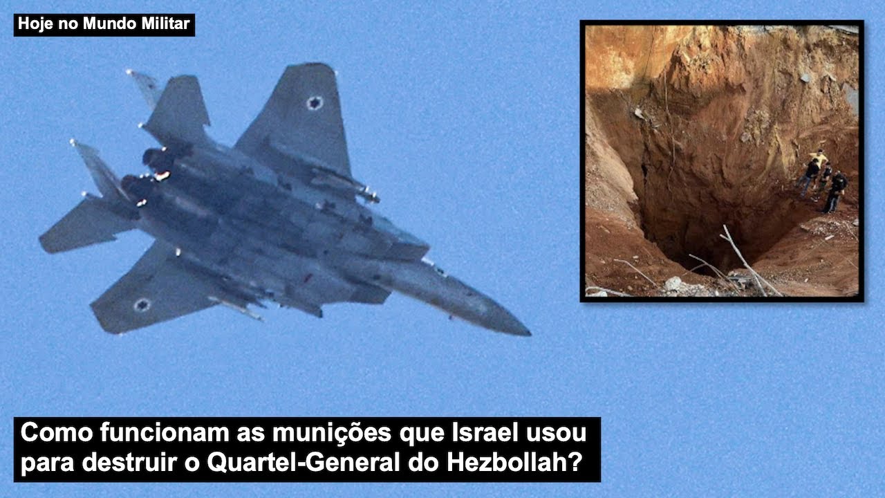 Como funcionam as munições que Israel usou para destruir o Quartel-General do Hezbollah?