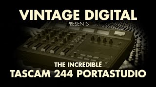Video thumbnail for Tascam 244 Portastudio by Vintage Digital