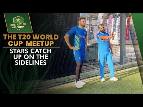 The T20 World Cup Meetup: Stars Catch Up On The Sidelines | PCB | MA2T