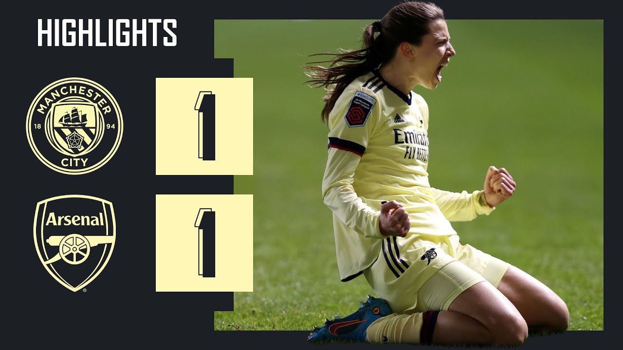 HIGHLIGHTS | Manchester City 1-1 Arsenal | Tobin Heath scores in stoppage time!