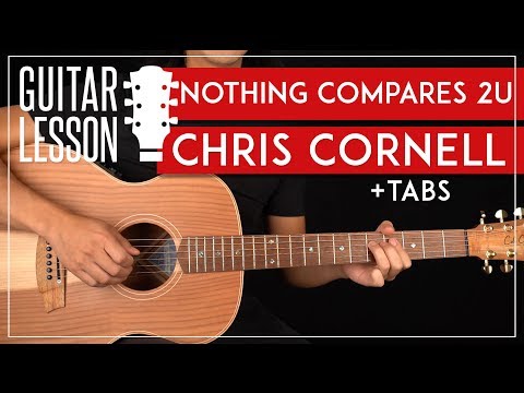 Nothing Compares 2 U Guitar Tutorial  🎸 Chris Cornell Guitar Lesson |Rhythm + Solo|
