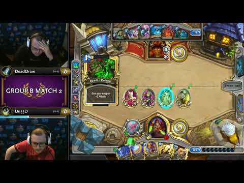 DeadDraw vs Un33d - Top 8 Group B Initial - Hearthstone Masters Tour Seoul