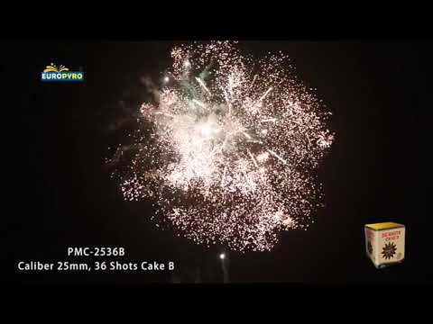 PMC-2536B Caliber 25mm , 36 Shots Cake B